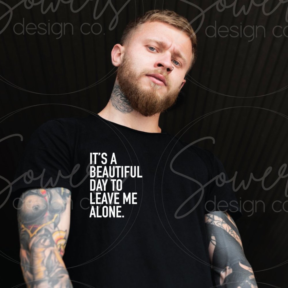 LEAVE ME ALONE Graphic Tee | Men's